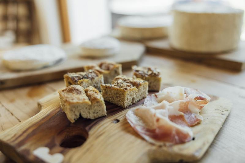 Manuela's famous focaccia - Locanda Mistral, Valle Maira