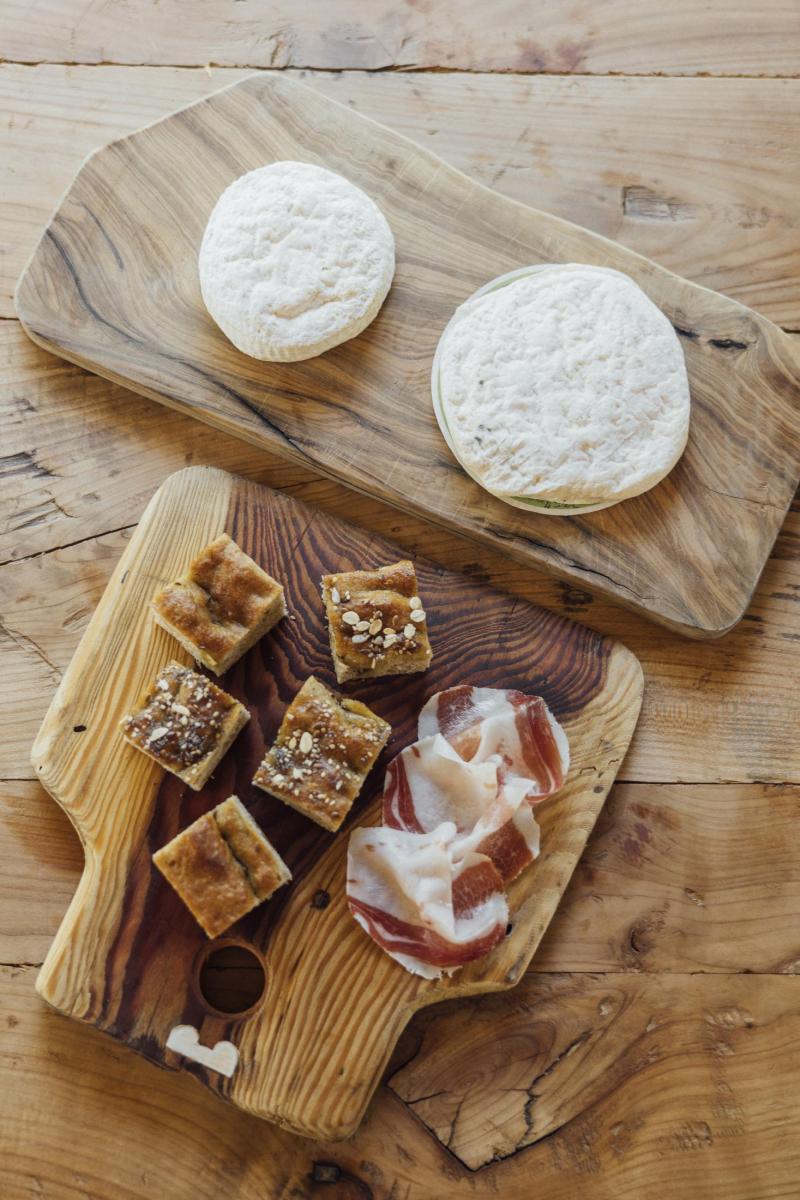 Manuela's famous focaccia - Locanda Mistral, Valle Maira